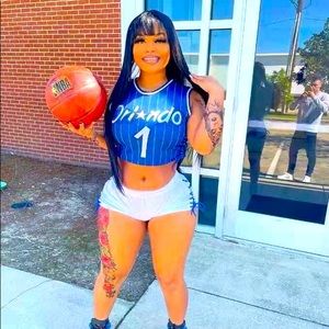 Orlando Jersey CropTop/ShortSet